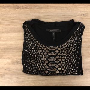 BCBGmazazria Short sleeved Top. Size XXS.